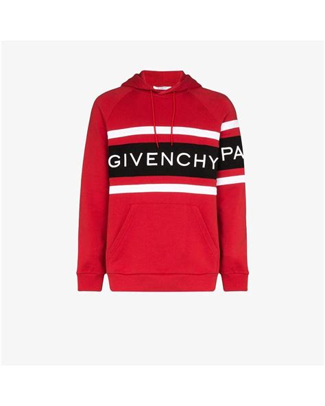 GIVENCHY hoodie with contrasting stripes 